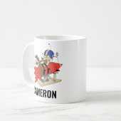 WILE E. COYOTE™ 発射赤いロケット コーヒーマグカップ (正面左)