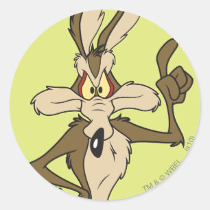 WILE E. COYOTE™背が高い ラウンドシール