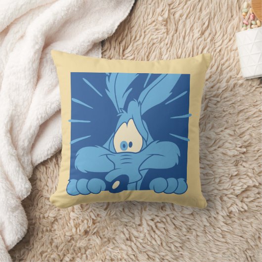 WILE E. COYOTE™ 衝撃の表情 クッション (ブランケット)
