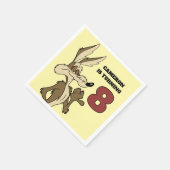 WILE E. COYOTE™ 誇らしげな表情 スタンダードカクテルナプキン (角)