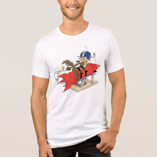 WILE E. COYOTE™赤ロケット発射装置 トライブレンドTシャツ