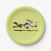 WILE E. COYOTE™ 餌を探して ペーパープレート (正面)