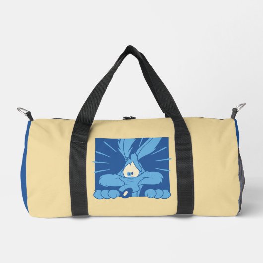WILE E. COYOTE™ 驚きの表情 ダッフルバッグ (正面)