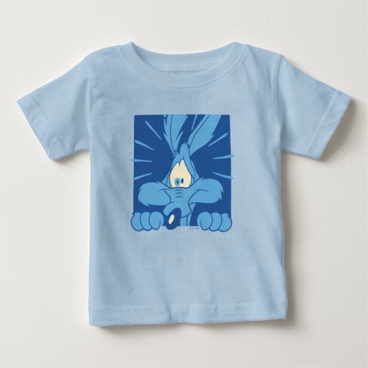WILE E. COYOTE™ 驚きの表情 ベビーTシャツ (正面)