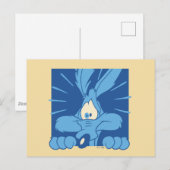 WILE E. COYOTE™ 驚きの表情 ポストカード (正面/裏面)