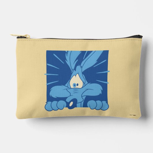 WILE E. COYOTE™ 驚愕の表情 アクセサリーポーチ (正面)