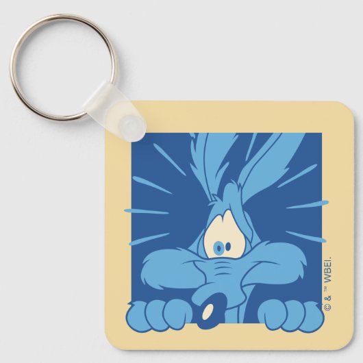 WILE E. COYOTE™ 驚愕の表情 キーホルダー (正面)