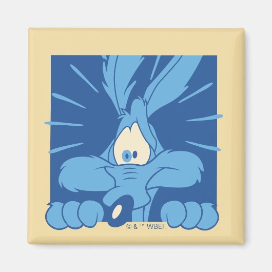 WILE E. COYOTE™ 驚愕の表情 マグネット (正面)
