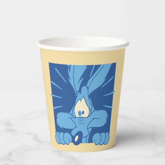 WILE E. COYOTE™ 驚愕の表情 紙コップ (裏面)