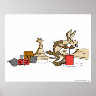 Wile E Coyote Acme製品11 2 ポスター