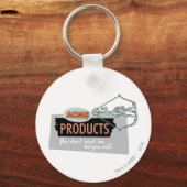 Wile E Coyote Acme製品9 キーホルダー (正面)