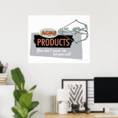Wile E Coyote Acme製品9 ポスター (ホームオフィス)