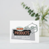 WILE E. COYOTE™ Acme製品9 ポストカード (スタンド正面)