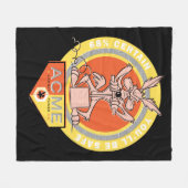 WILE E. COYOTE™ Acme - 68% Certain You'll Be Safe  フリースブランケット (正面(横))