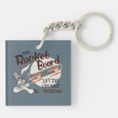 WILE E. COYOTE™ ACME Rocket Board キーホルダー (裏面)