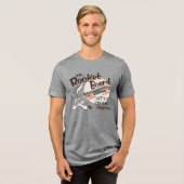 WILE E. COYOTE™ ACME Rocket Board トライブレンドＴシャツ (正面全面)