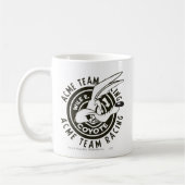 WILE E. COYOTE™ Acme Team Racing B/W コーヒーマグカップ (左)