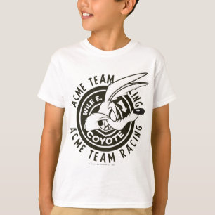 WILE E. COYOTE™ Acme Team Racing B/W Tシャツ