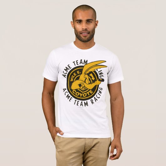 WILE E. COYOTE™ Acme Team Racing Tシャツ (正面フル)