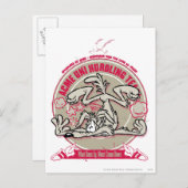 WILE E. COYOTE™ ACME Uni Hurdling Team ポストカード (正面/裏面)