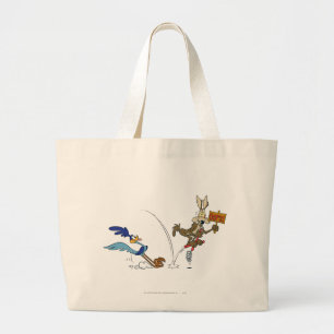 Wile E Coyote and ROAD RUNNER™ Acme Products 7 ラージトートバッグ