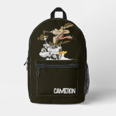 WILE E. COYOTE™ Crazy Driver プリントバックパック (正面)