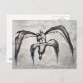 WILE E. COYOTE™ Down on his Luck ポストカード (正面/裏面)