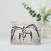 WILE E. COYOTE™ Down on his Luck ポストカード (スタンド正面)