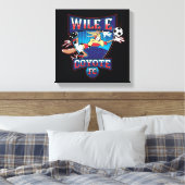 WILE E. COYOTE™ Football Club Badge キャンバスプリント (インサイチュ (寝室))