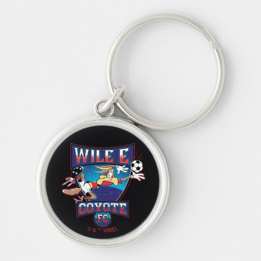 WILE E. COYOTE™ Football Club Badge キーホルダー (正面)