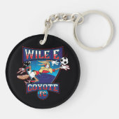 WILE E. COYOTE™ Football Club Badge キーホルダー (裏面)