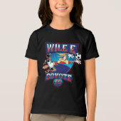 WILE E. COYOTE™ Football Club Badge トライブレンドTシャツ (正面)