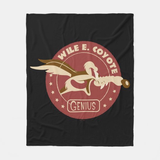 WILE E. COYOTE™ Genius フリースブランケット (正面)