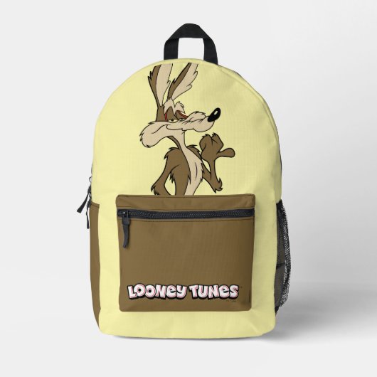 WILE E. COYOTE™ Looking Proud プリントバックパック (正面)