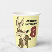 WILE E. COYOTE™ Looking Proud 紙コップ (裏面)