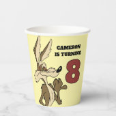 WILE E. COYOTE™ Looking Proud 紙コップ (正面)