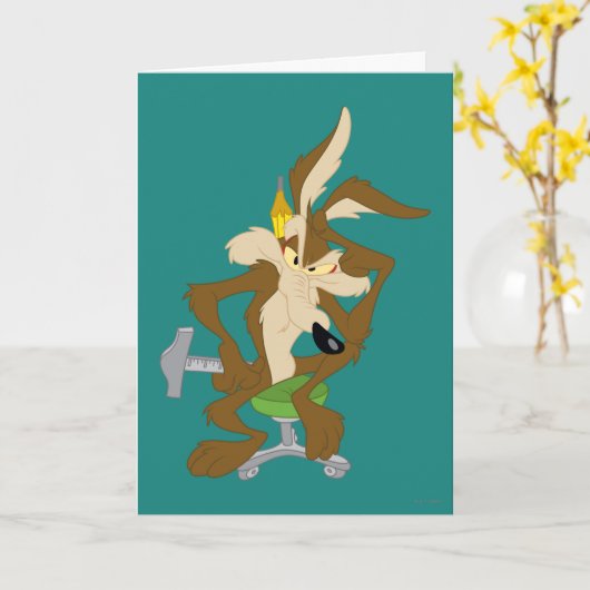 WILE E. COYOTE™ Planning カード (黄色い花)