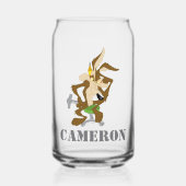 WILE E. COYOTE™ Planning ガラス缶 (正面)