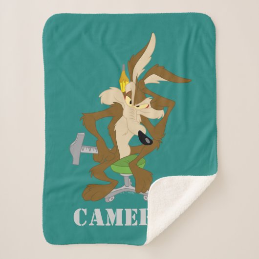 WILE E. COYOTE™ Planning シェルパブランケット (正面)