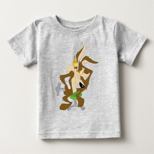 WILE E. COYOTE™ Planning ベビーTシャツ (正面)