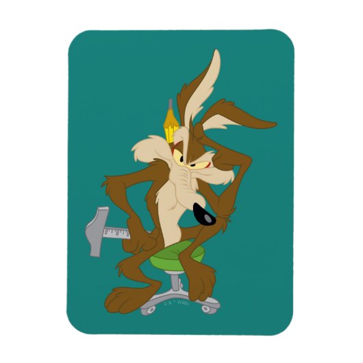 WILE E. COYOTE™ Planning マグネット (縦)
