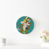 WILE E. COYOTE™ Planning ラウンド壁時計 (ホーム)