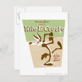 WILE E. COYOTE™ Ready, Set, Zoom! ポストカード (正面/裏面)