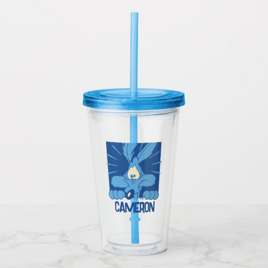 WILE E. COYOTE™ Shocked Expression アクリルタンブラー (正面)