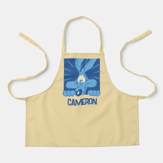 WILE E. COYOTE™ Shocked Expression エプロン (正面)