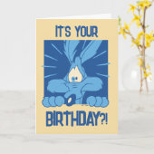 WILE E. COYOTE™ Shocked Expression カード (黄色い花)