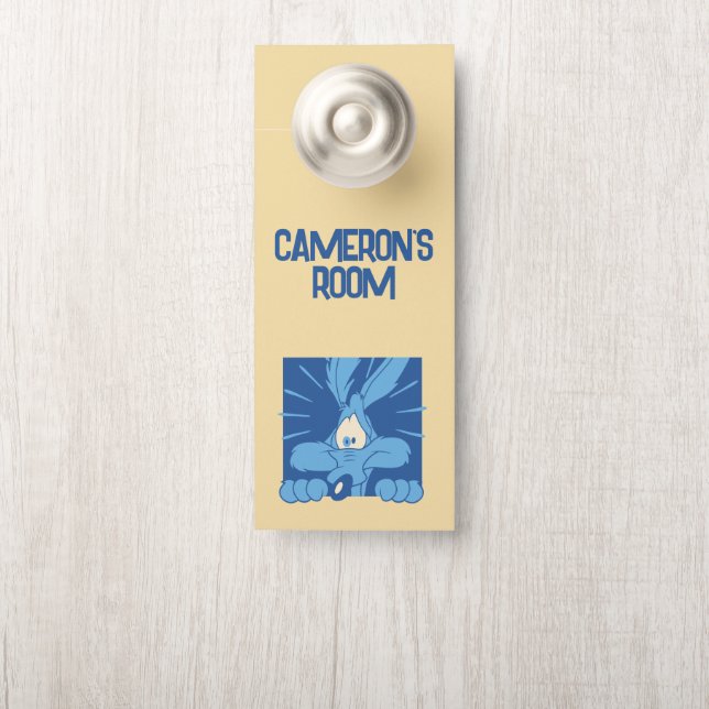 WILE E. COYOTE™ Shocked Expression ドアノブサイン (ノブ)