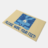 WILE E. COYOTE™ Shocked Expression ドアマット (アングル)