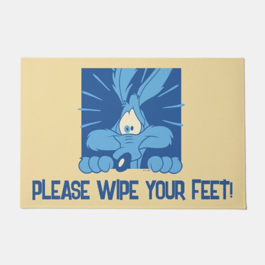 WILE E. COYOTE™ Shocked Expression ドアマット (正面)