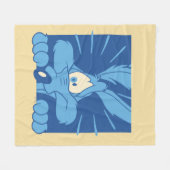 WILE E. COYOTE™ Shocked Expression フリースブランケット (正面(横))